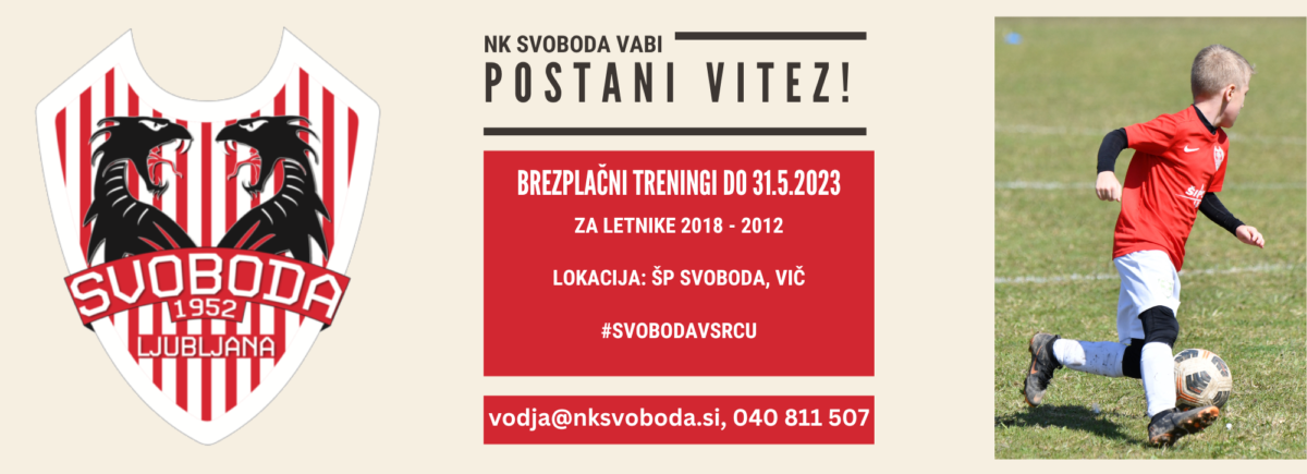 Postani Vitez, pridruži se Svobodi!